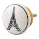 Eiffel Tower Flat Ceramic Cabinet Knob Online